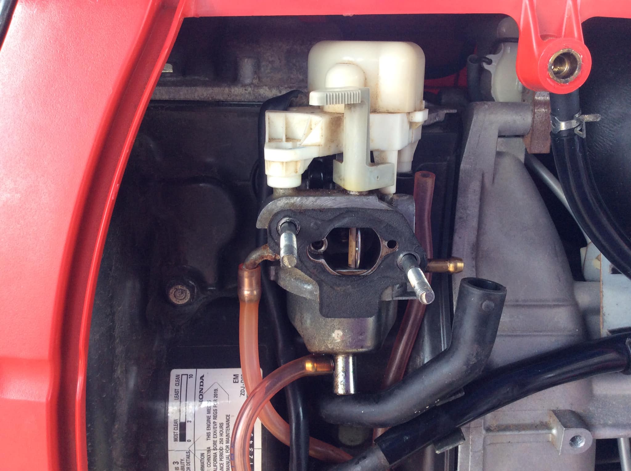 Honda EU1000i Inverter Generator Fuel Valve knob and screw- new 3d printed part | UK