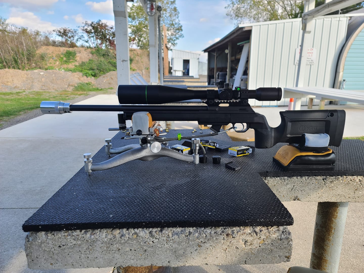 CZ 457 RIMFIRE RIFLE | Well I got my mtr out today with the new harrel ...