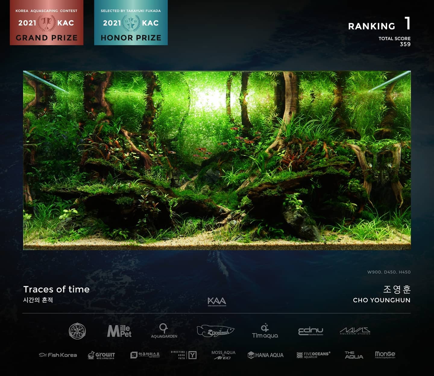 Herry Rasio - Top Ten 🏆 2021 Korea Aquascaping Contest 한국...