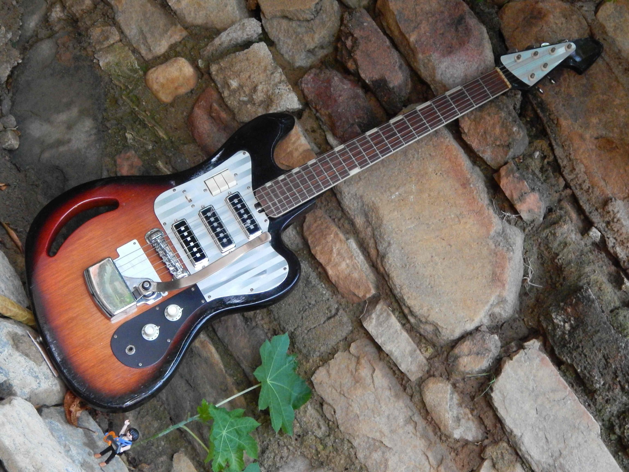 My first Teisco, the reason for my passion for these. TG-64 1960s