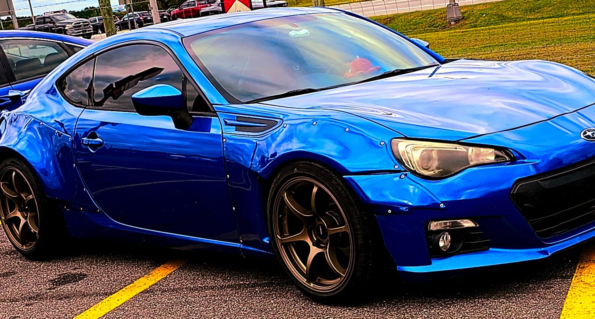 2013 Subaru BRZ Limited with black PP wheels