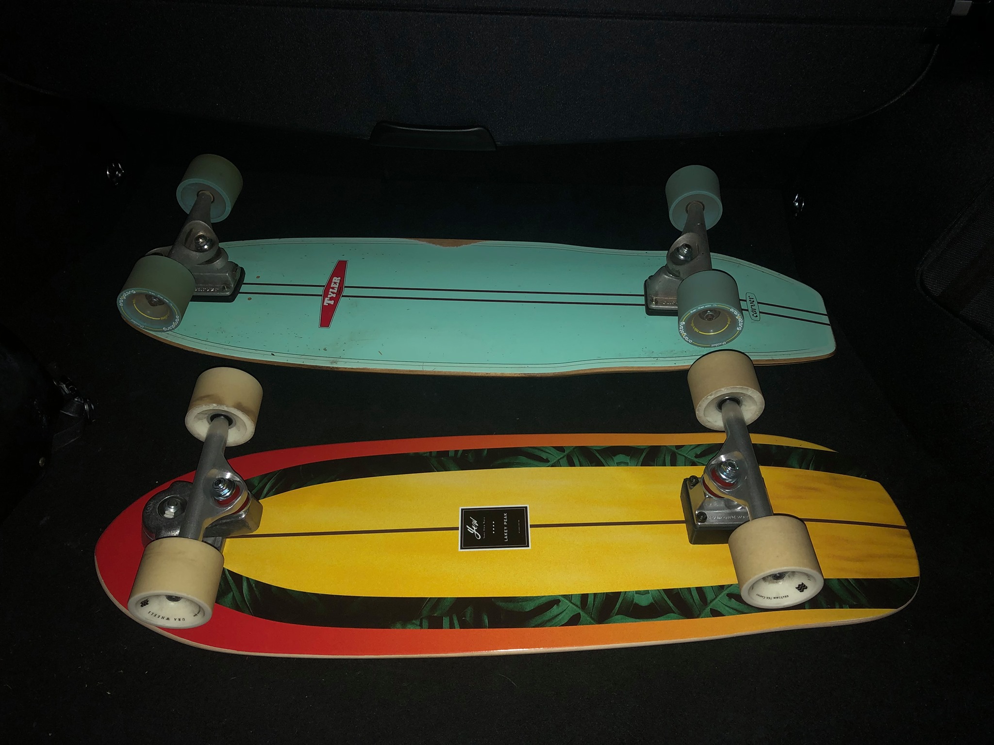 How does Carver with C7 trucks compare to Smoothstar and YOW?