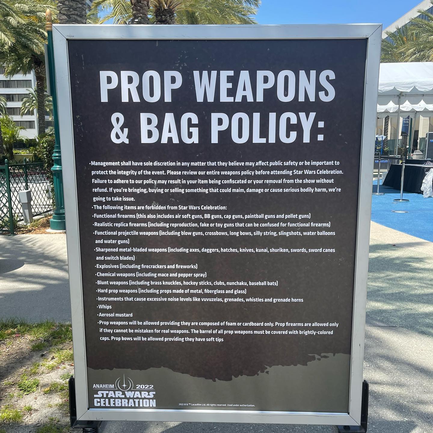 Swipe to see signage about... - Galaxy's Edge Explorers