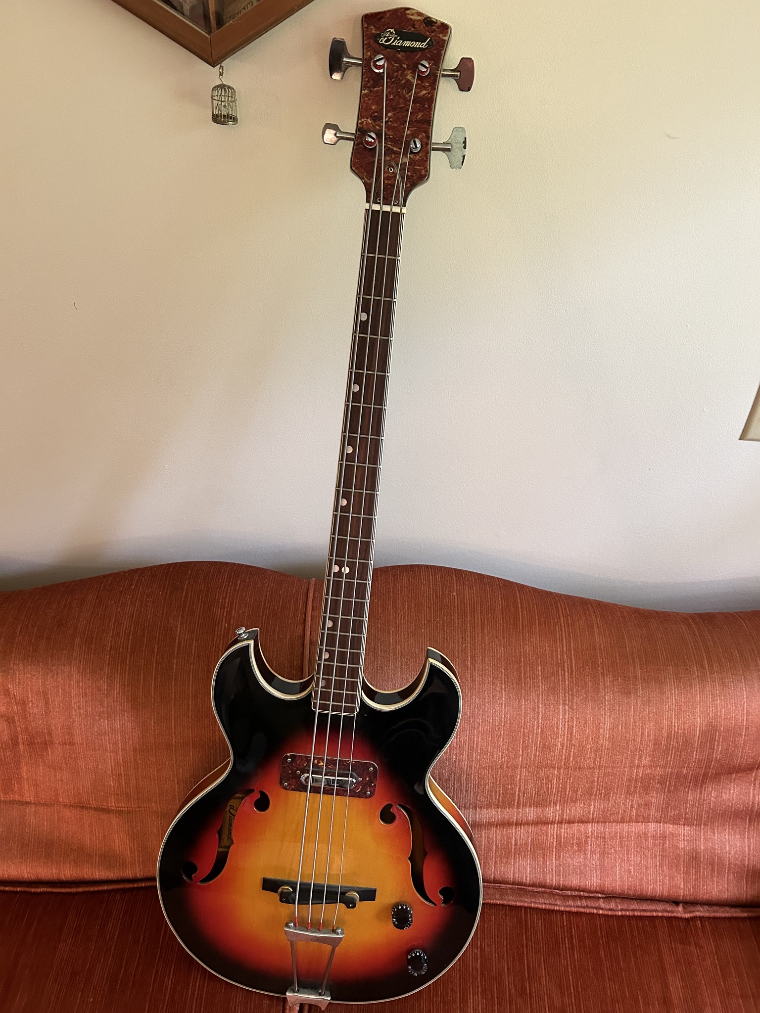 Vintage Aria Diamond guitar from the 60's