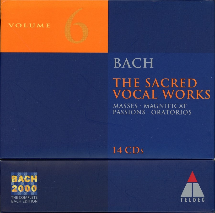 My cd box of J. S. Bach, called Bach Edition.