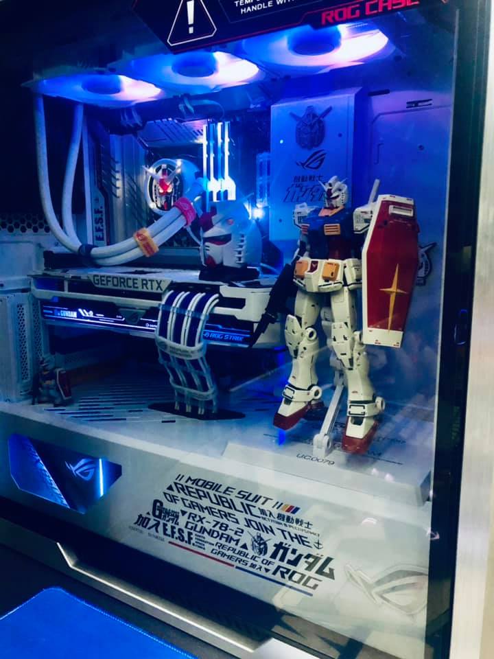 Bandai gundam rx-78 computer exists