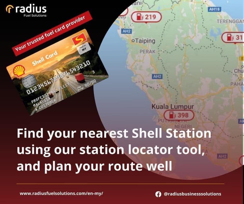 Boleh pakai di seluruh Shell... - Radius Fuel Shell Card