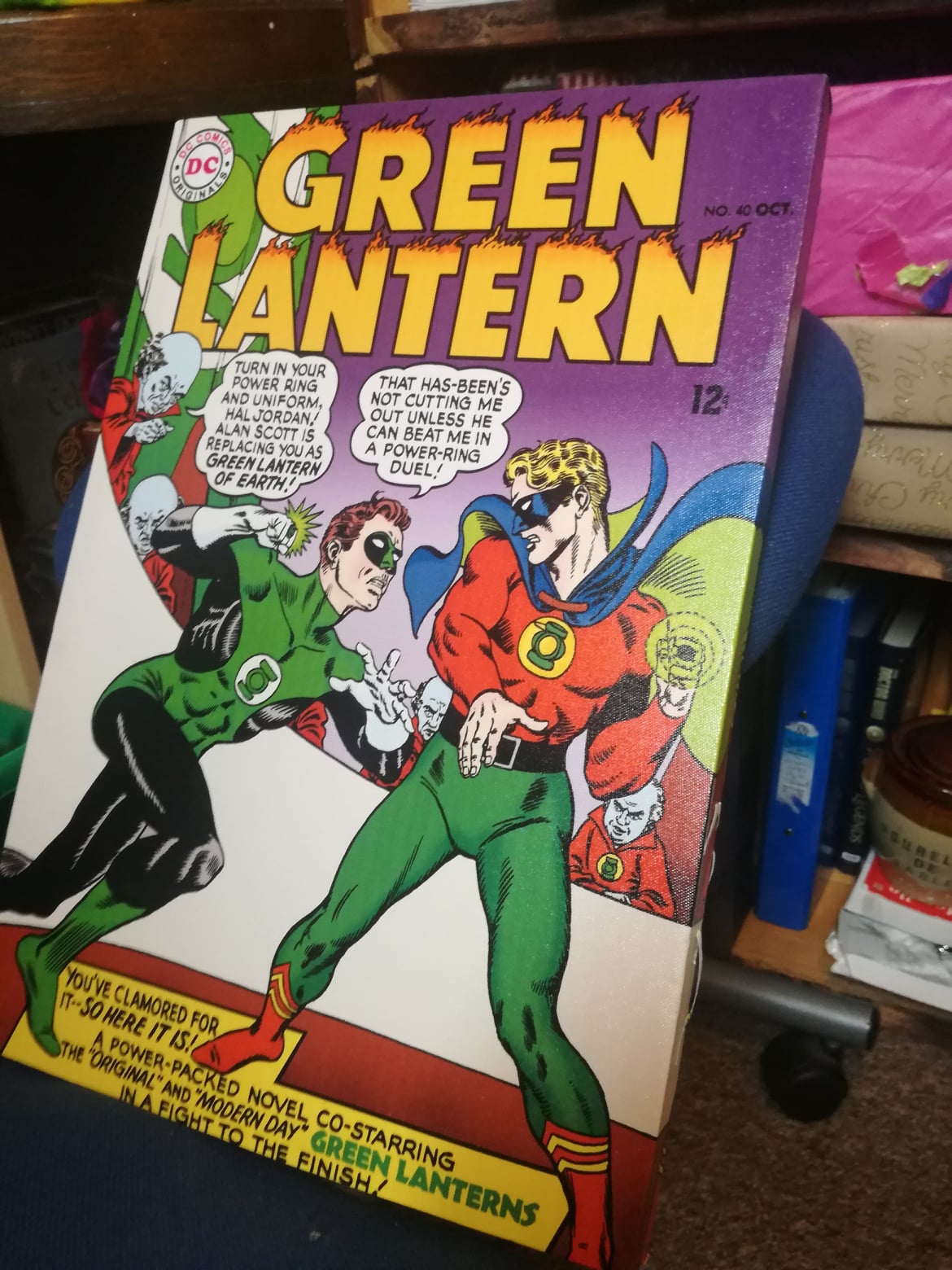 Rare 17x22 Green Lantern poster found at local comic book store