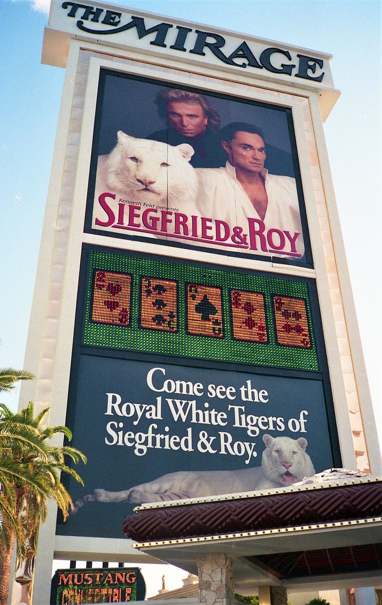 Memories of The Mirage in Las Vegas and Siegfried and Roy Shows