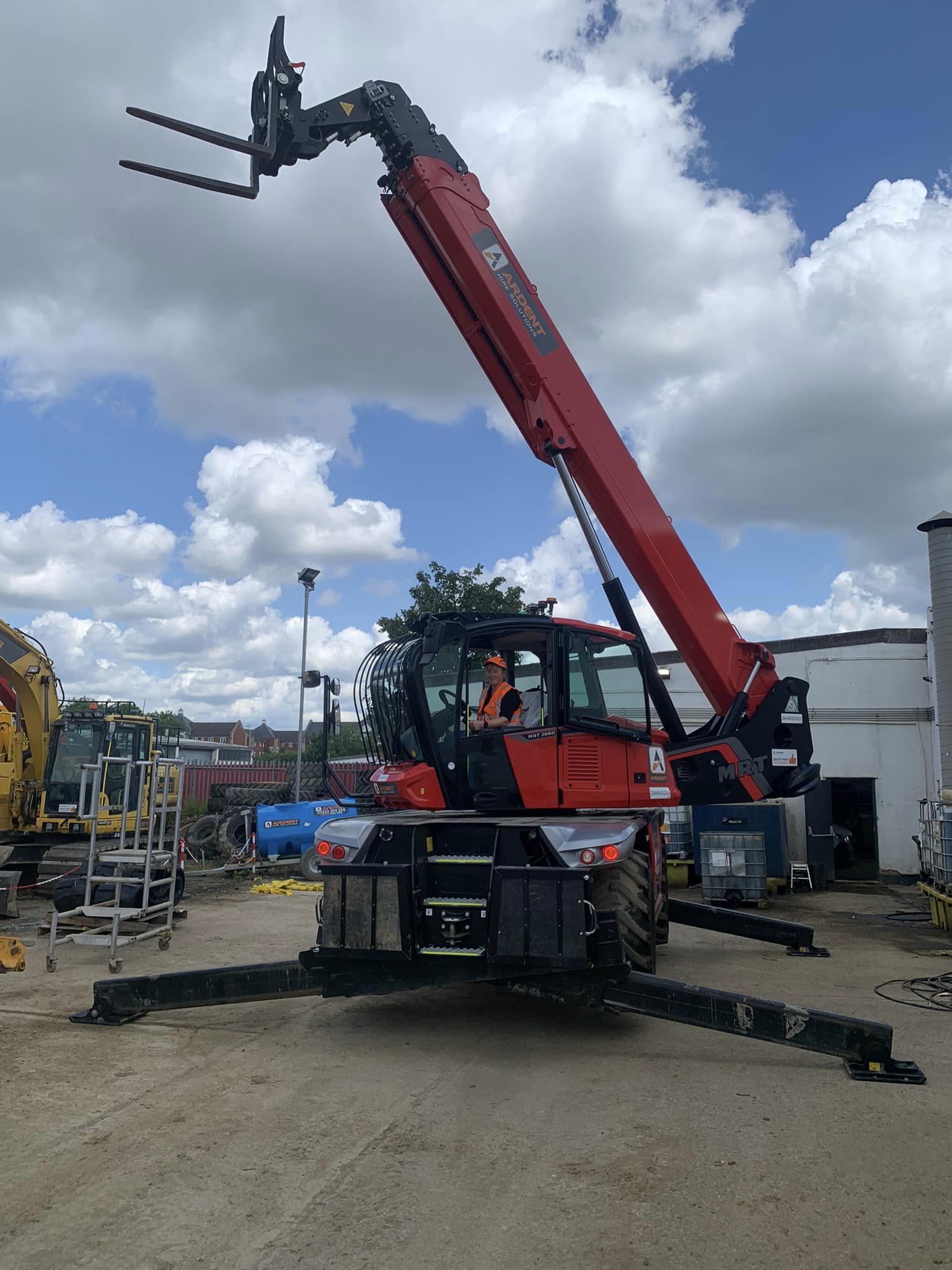 Ardent Hire - Putting a roto through its paces at Ardent...