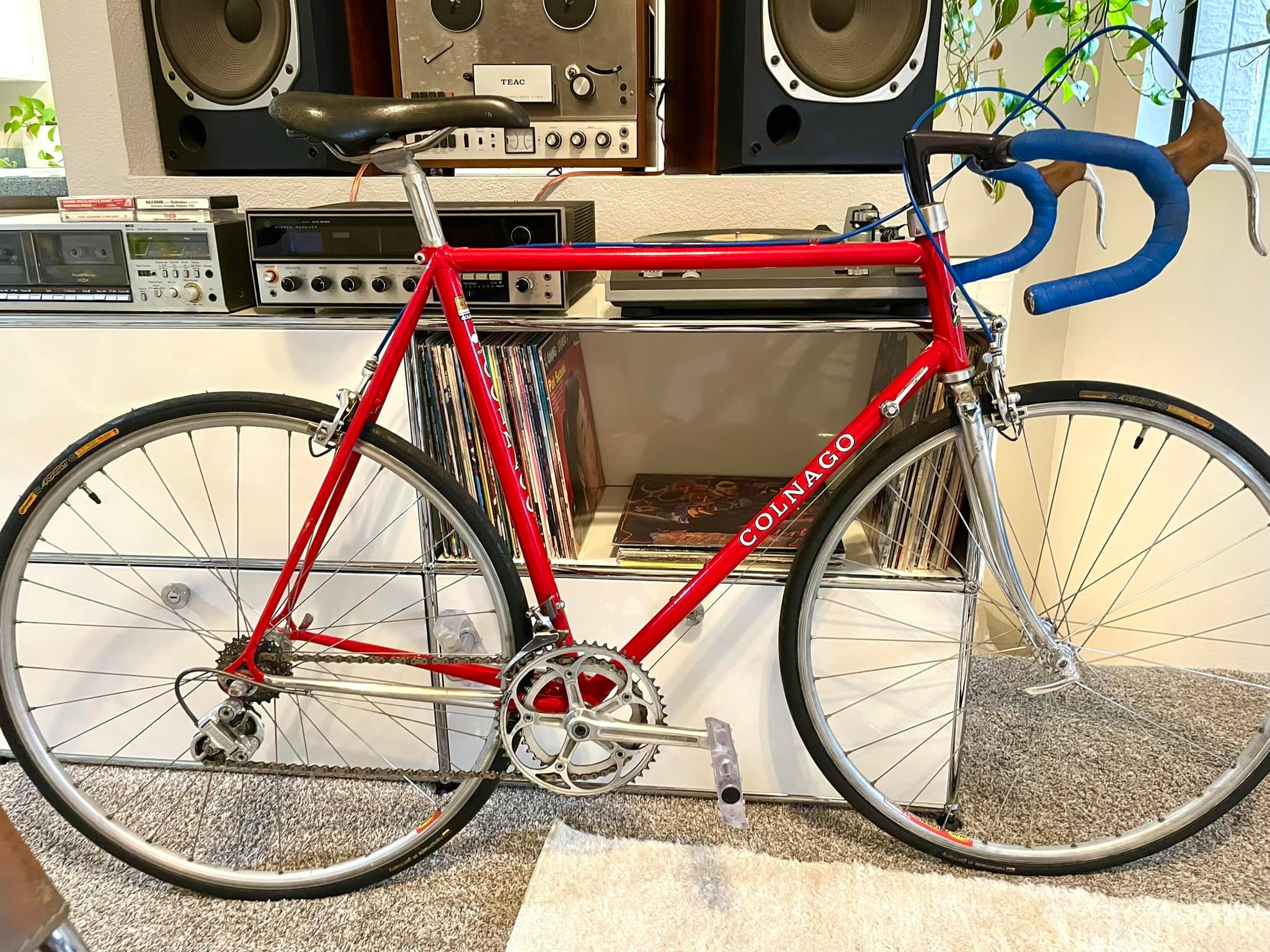 Colnago C40 with 11 speed Dura Ace groupset