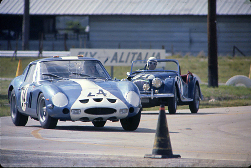 1963 Sebring Race: Ferrari 250 GTO and Morgan Plus 4