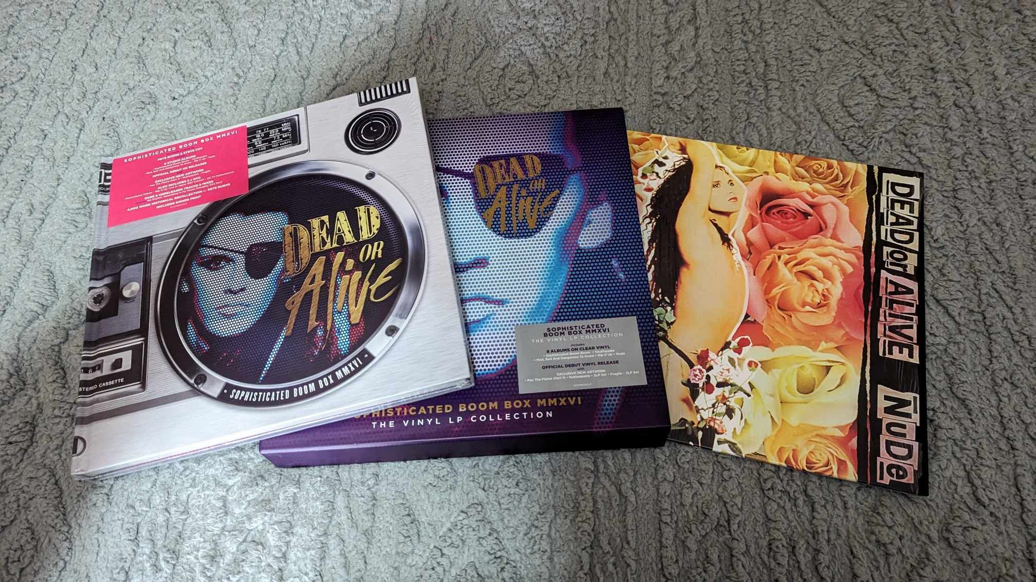 Dead or Alive box set with 27 CDs and various tracks