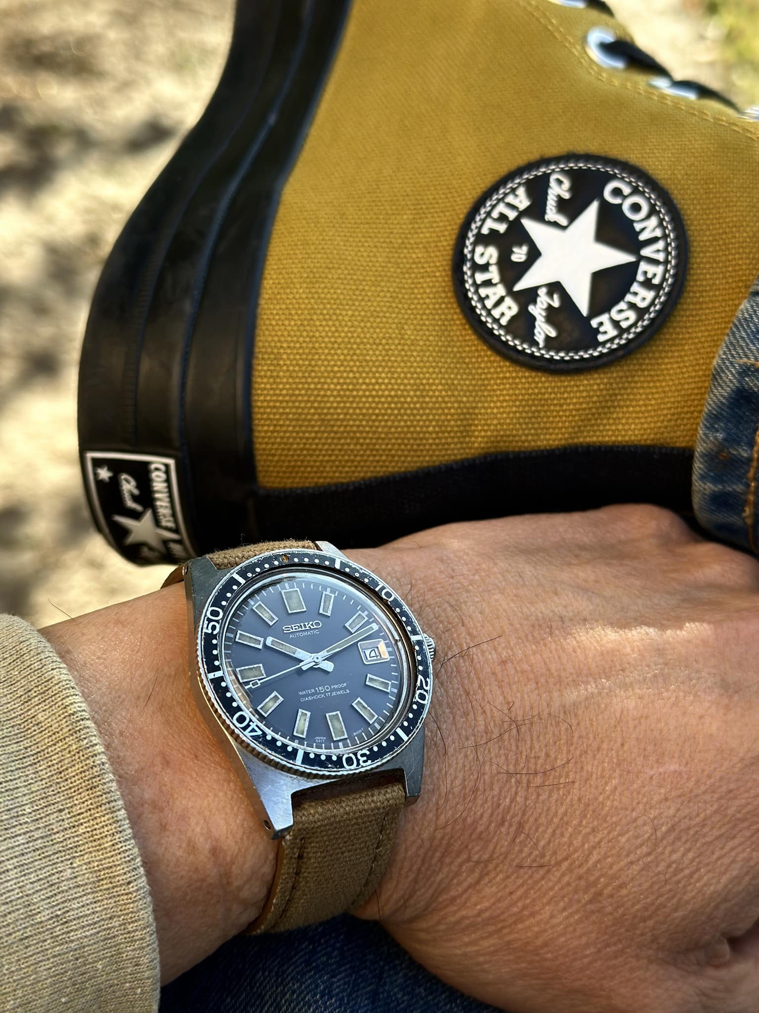Seiko 21 Jewel Crown —-cal. 560. GF. From Suwa factory. April 1964