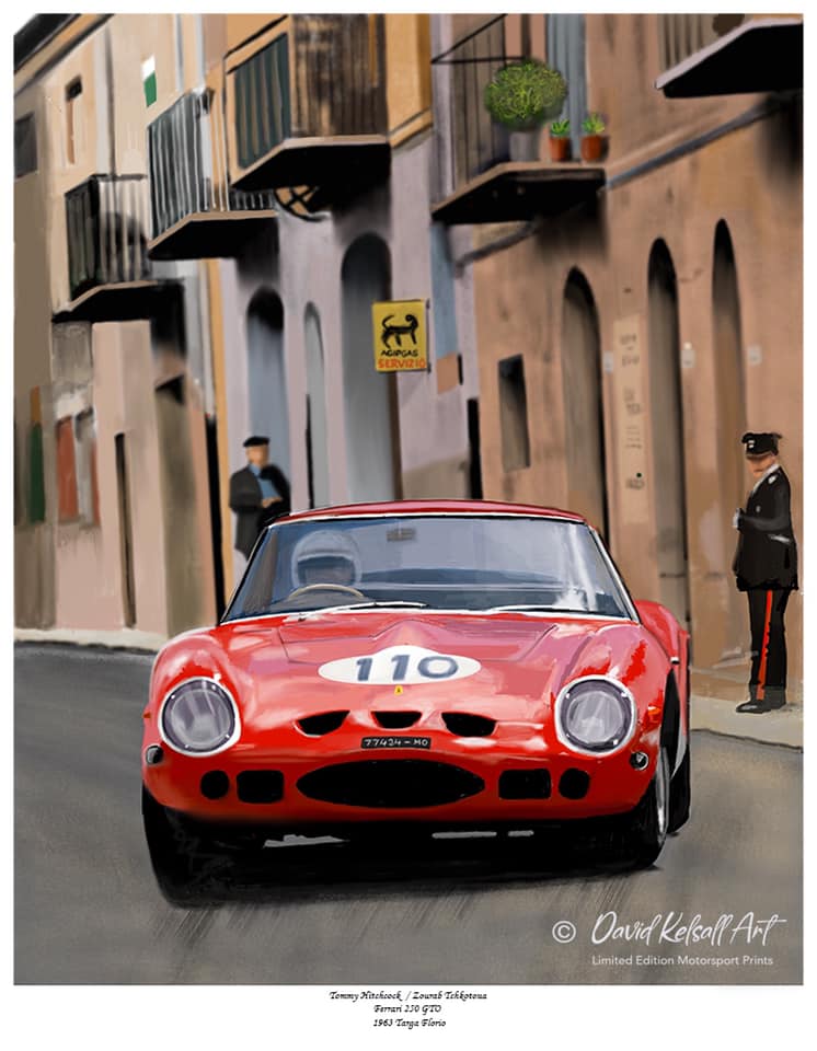 Ferrari 250 GTO at 1963 Targa Florio