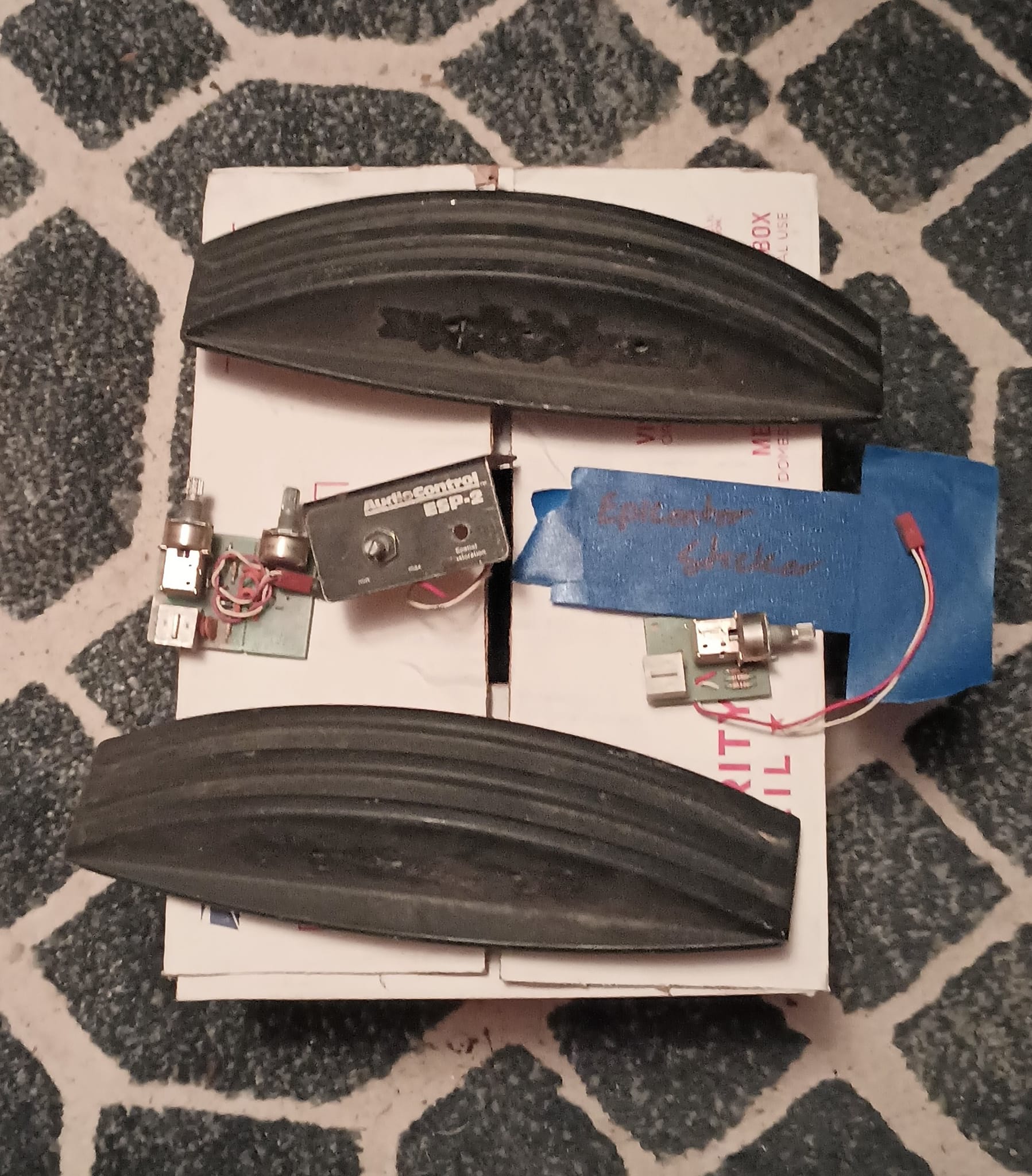 Rockford Fosgate Punch 200ix and audio control parts found