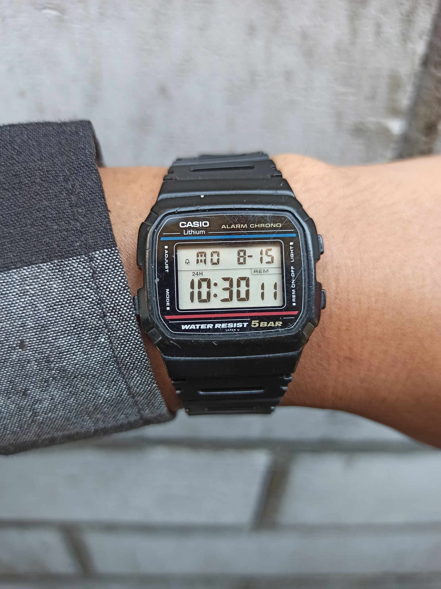 CASIO W 46 VINTAGE MODULE 549