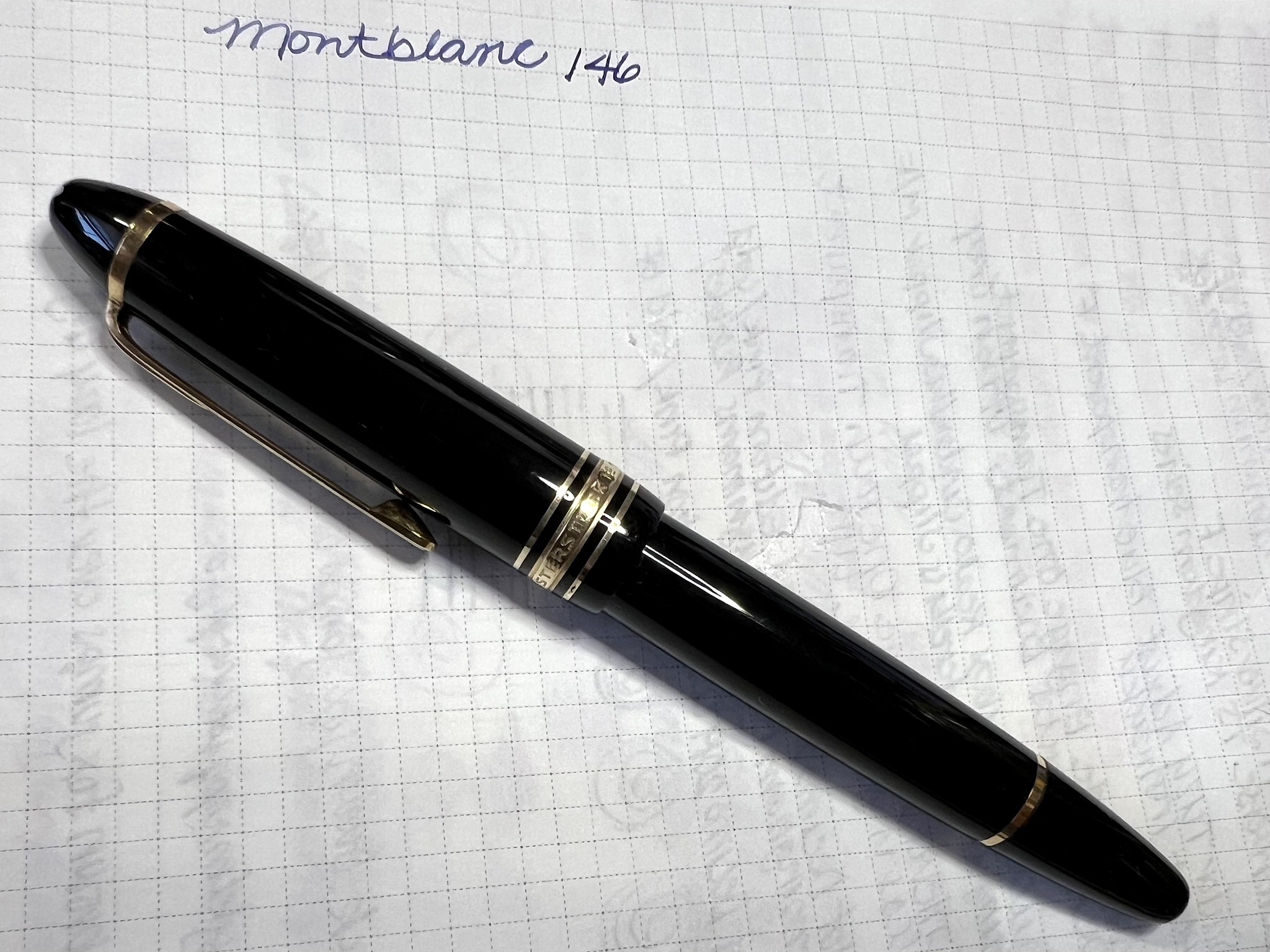 What is the manufacture date of a Montblanc Meisterstück 146 Gold