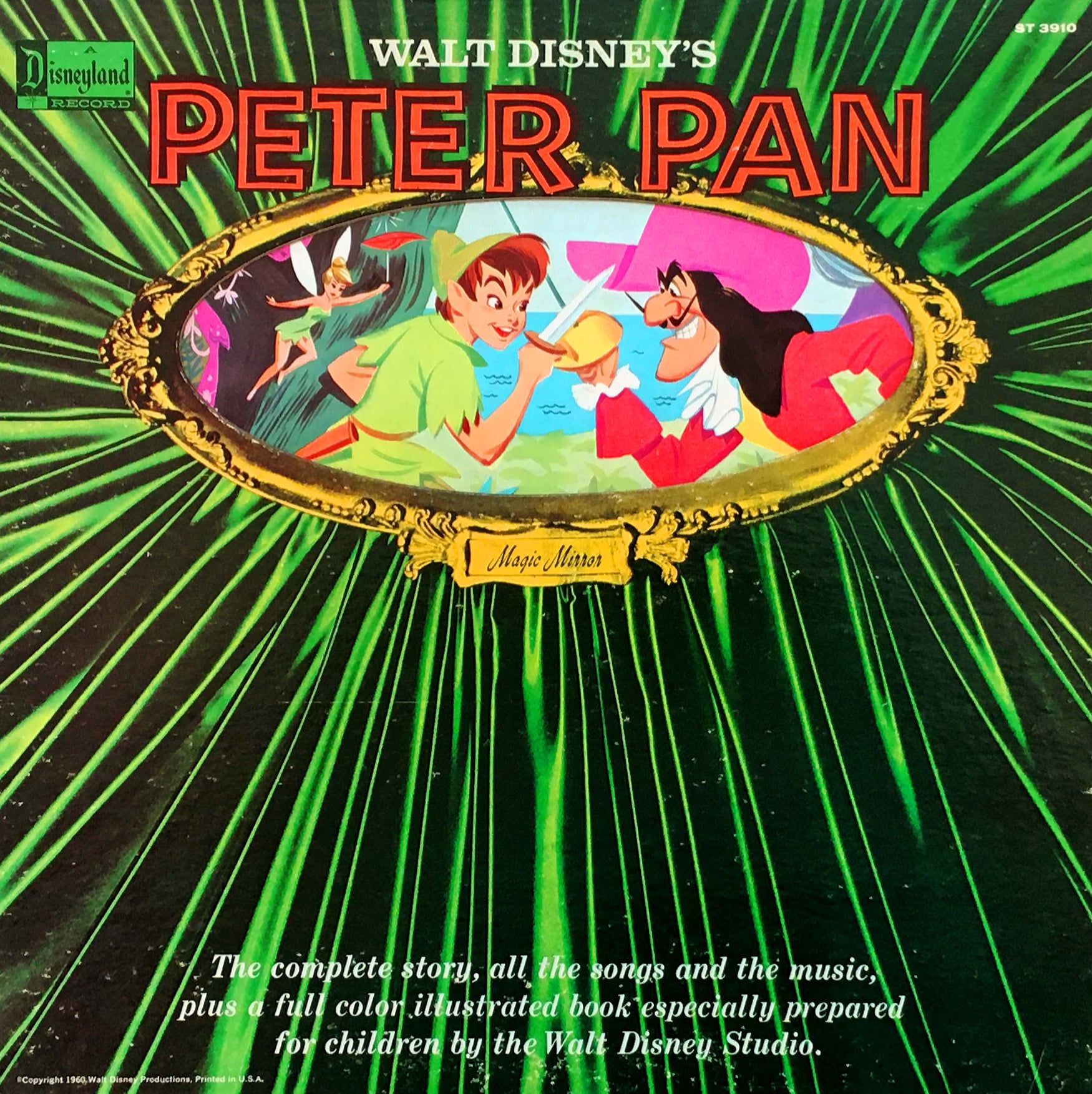 KEN ANDERSON DISNEYLAND CONCEPT  PETER PAN'S PIRATE SHIP