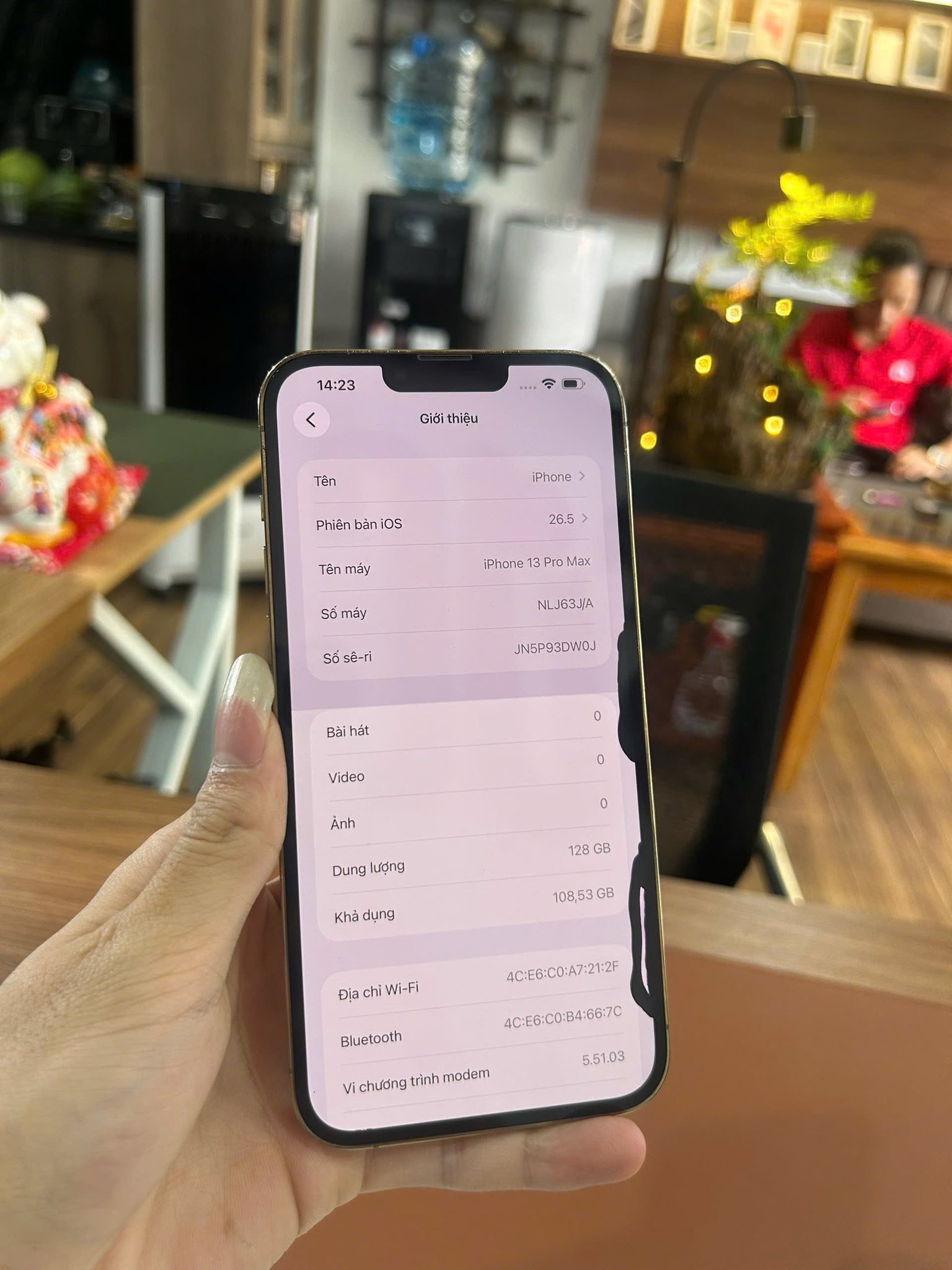 13prm màn zin mực còn lại full cn 6tr500