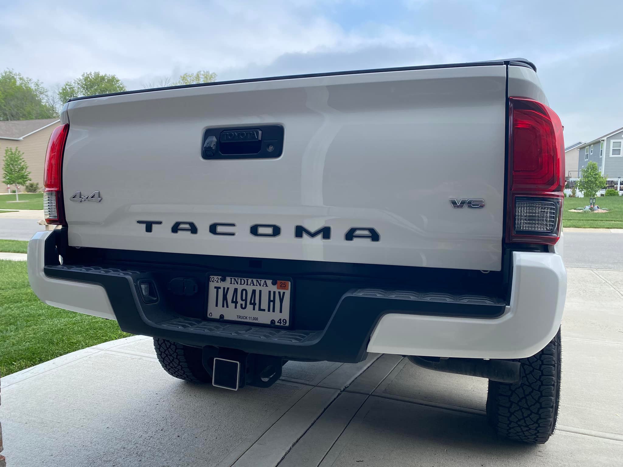 Toyota Tacoma Pickup Truck V6 Black Out Tailgate Rear Body