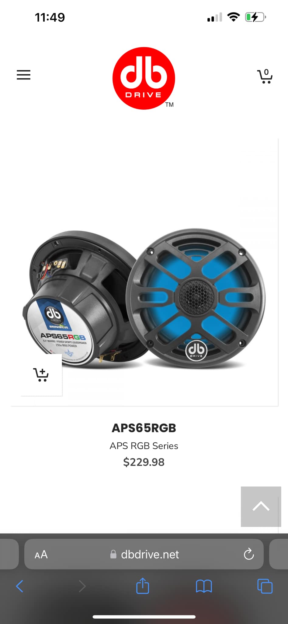 Are DB Drive APS Marine 6 5 speakers any good