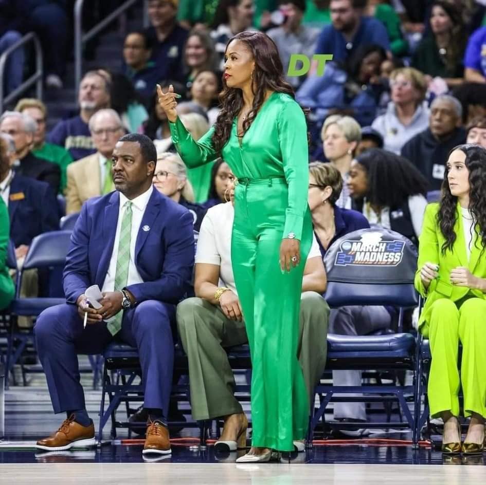 Loved getting time w Notre Dame women's basketball Head Coach Niele Ivey. So fun to talk coaching philosophy, the collegiate landscape and all that entails (meditation 😊), her son Jaden crushing it