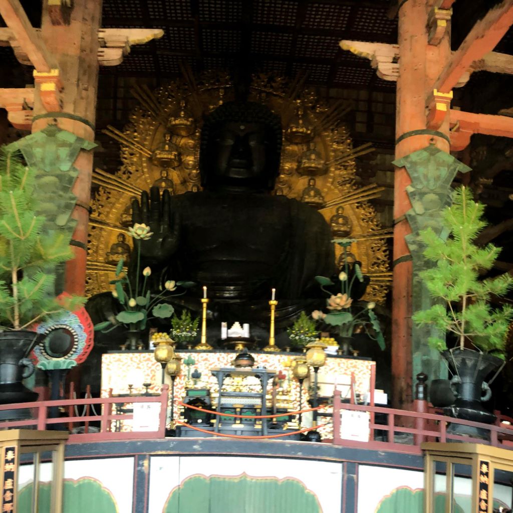 Nara Great Buddha (Daibutsu) 500 Tonnes of pure bronze! #japan