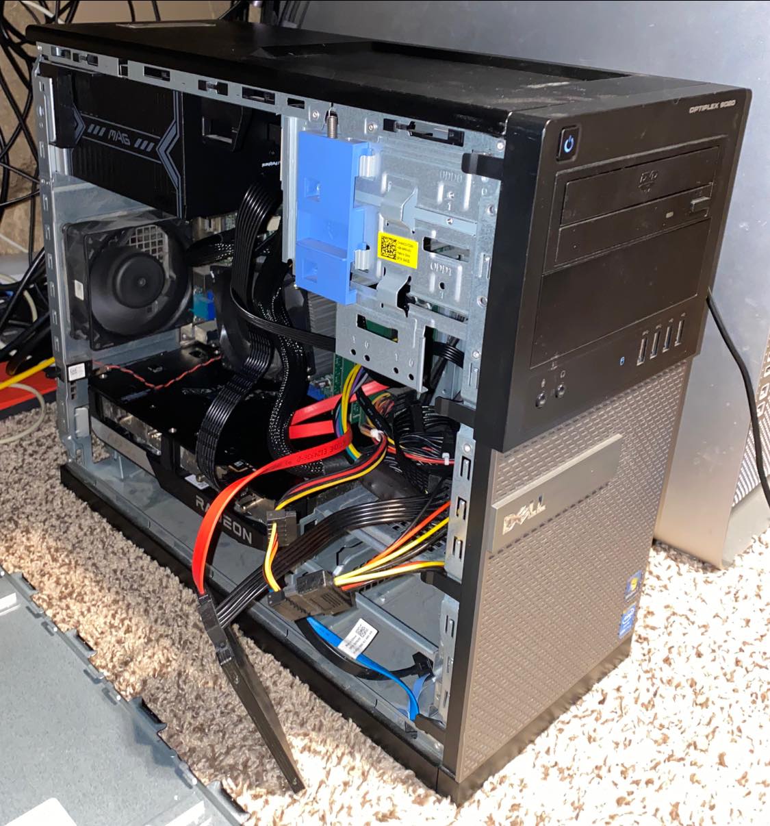 Building a gaming PC with an i7-4770 and 6600 XT for fun