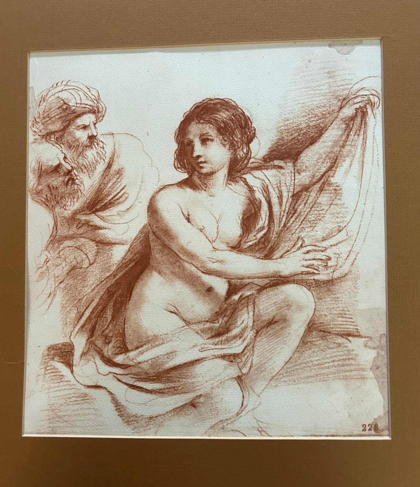 1960's 'Prints for Pleasure' framed 'Precious' by Armando
