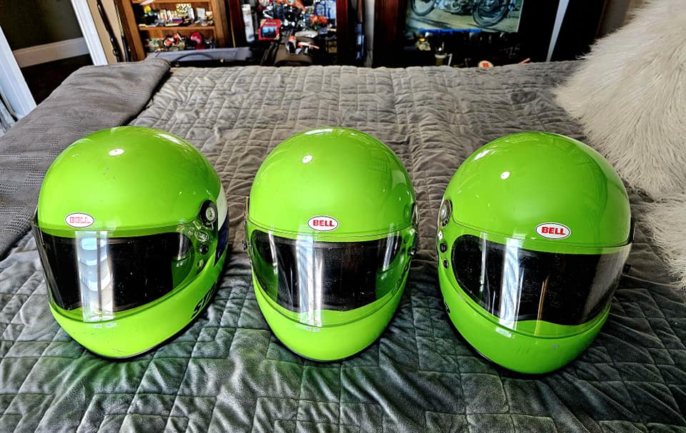 bell eddie lawson helmet 1996 Race Used Galles Racing Feuling IndyCar $849.99 Shoei X-Fourteen X14 X-14