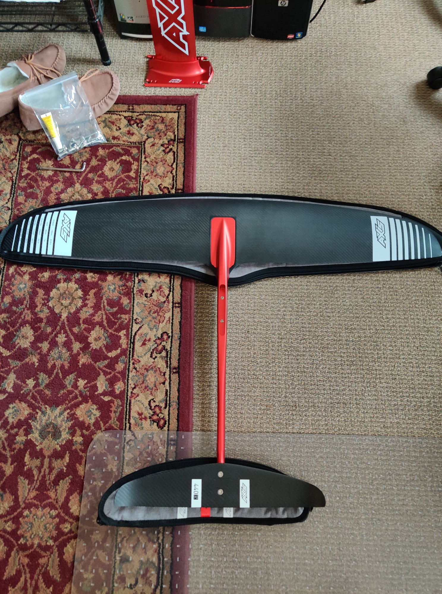 Hello Axis Dock Starters, I will get a second hand Axis foil. Wich