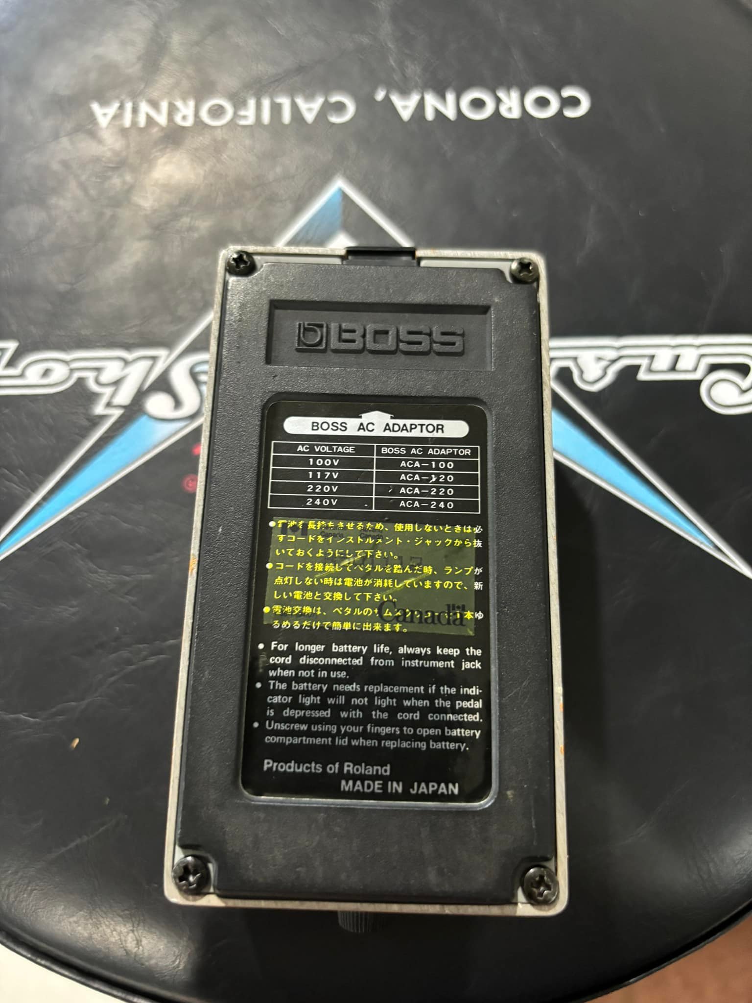 1983 MIJ Japanese black label DS-1 pedal and its tone characteristics