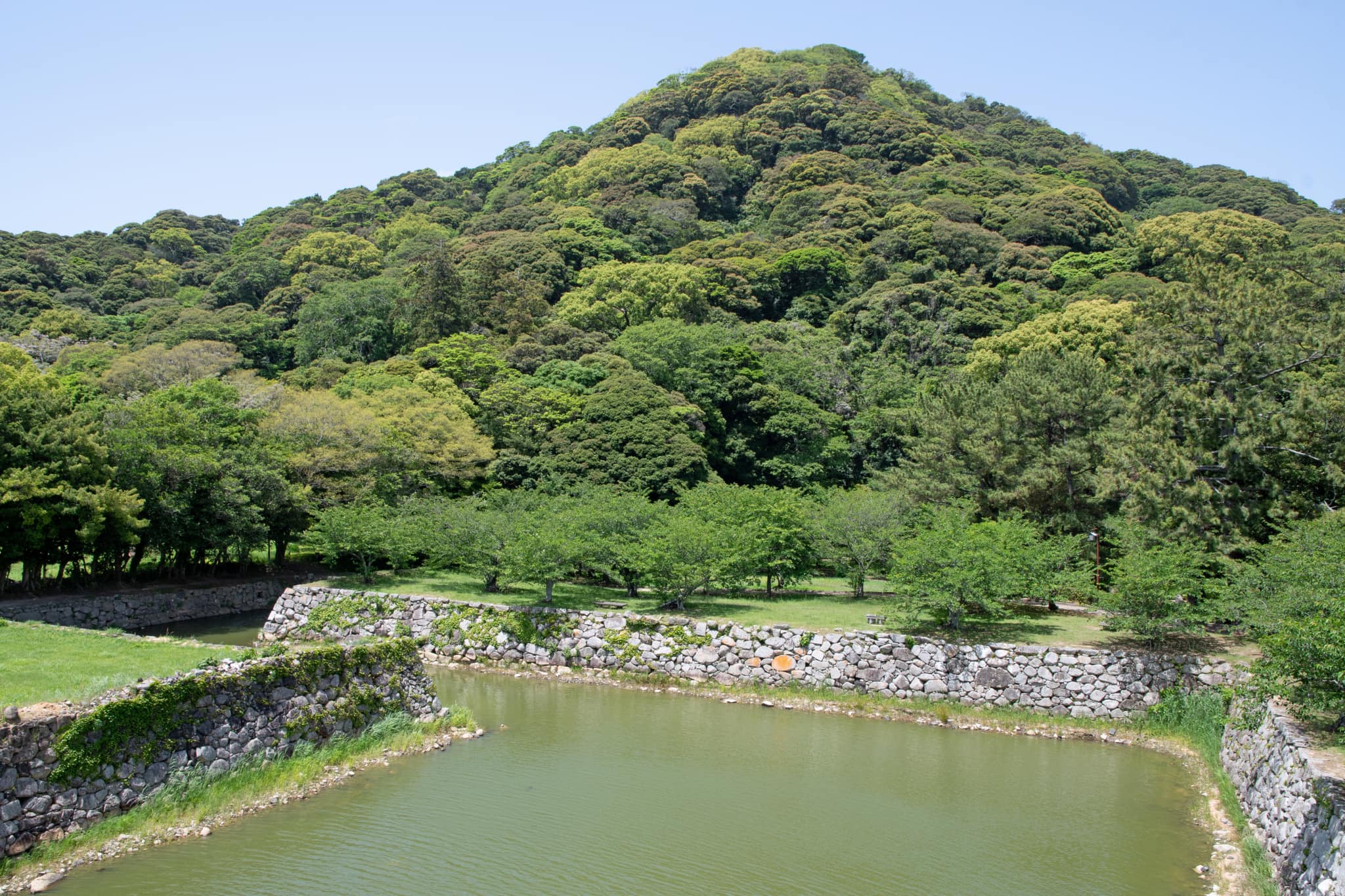 Komakijo castle history and ruins