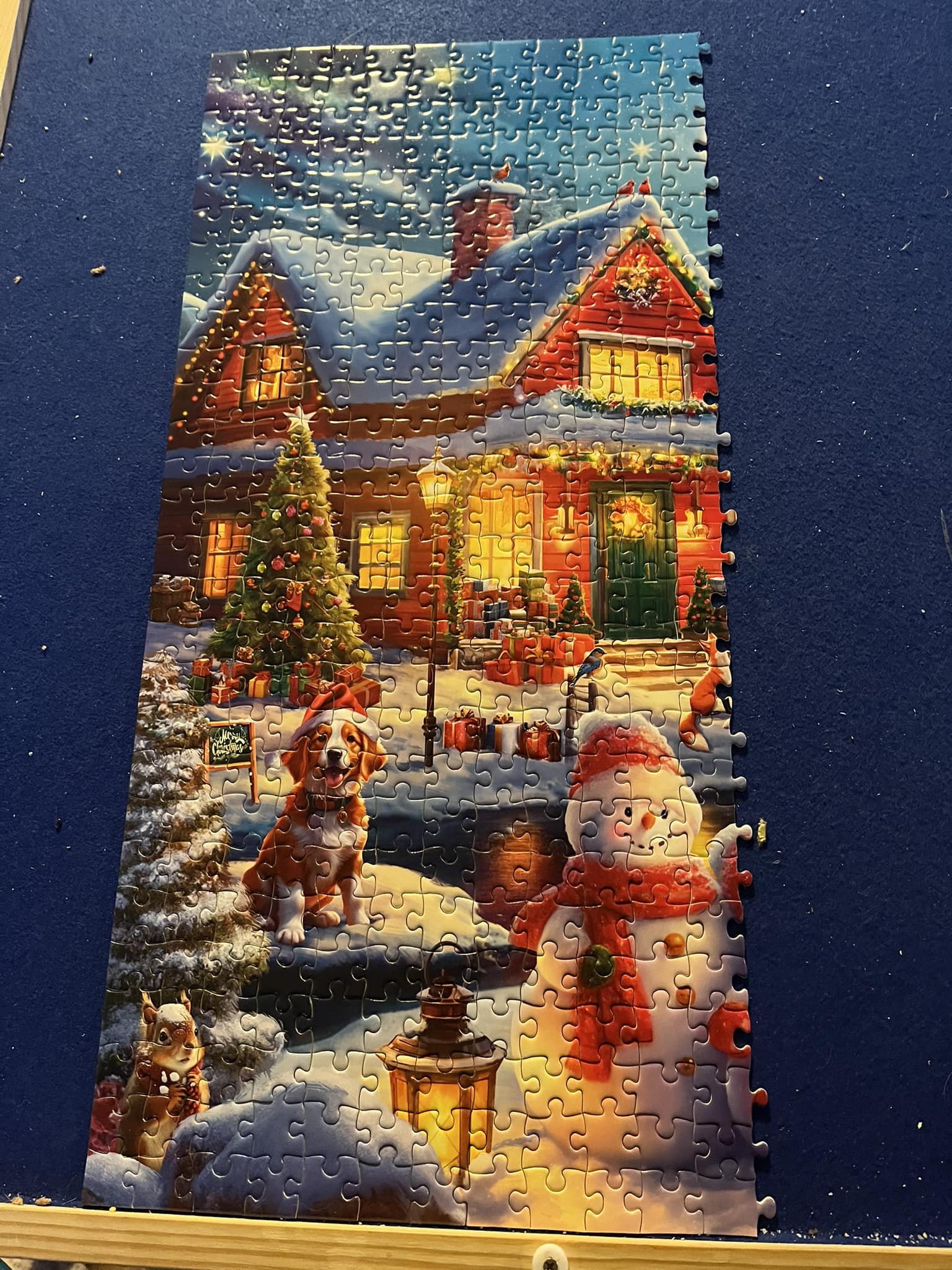Advent calendar puzzle. We made it work ;)