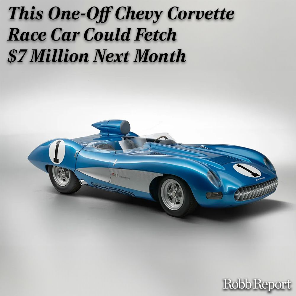 The 1957 Chevrolet Corvette SS Project XP-64 was the brainchild of