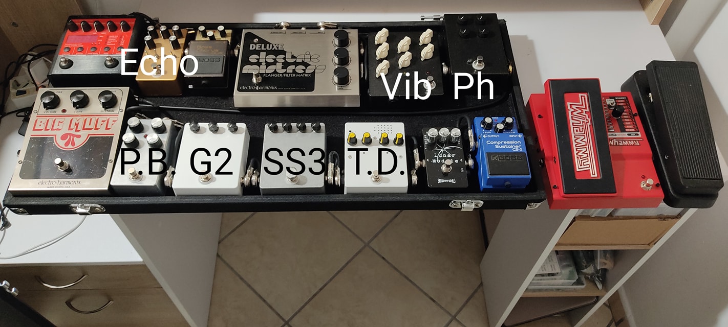 David Gilmour inspired Big Muff clone pedal build