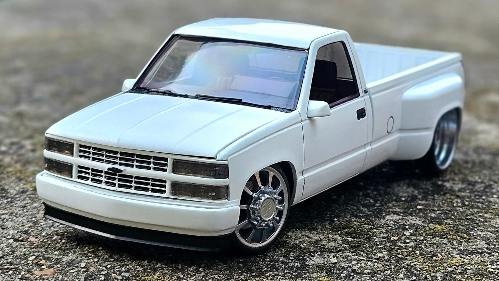 Custom Chevy 3500 and 454SS AMT Model Truck Build