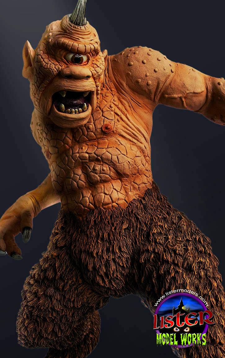 Ray Harryhausen's 7th Voyage Cyclops figure from X-Plus