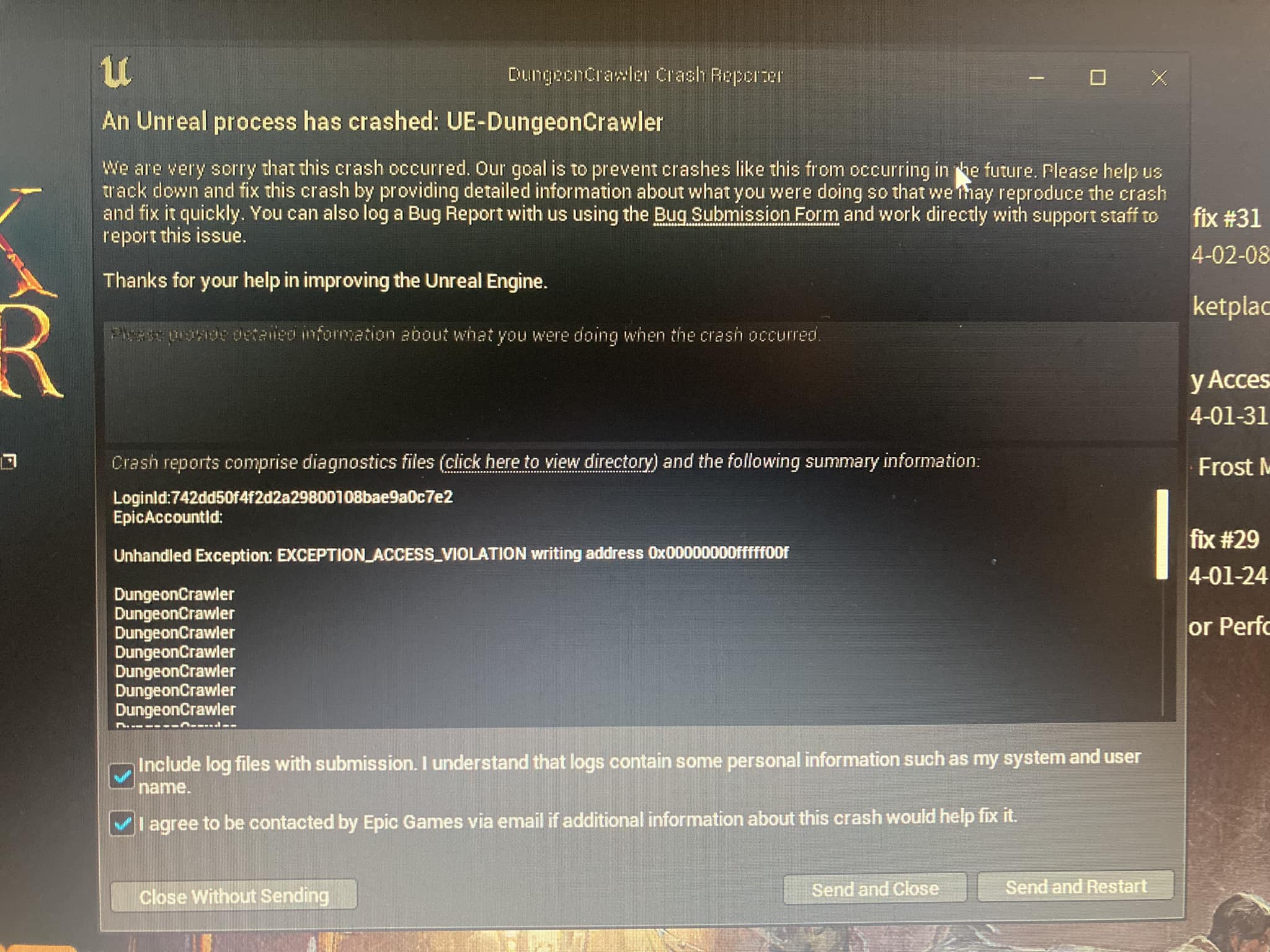 Dark and Darker | My game keeps crashing after a couple minutes and ...