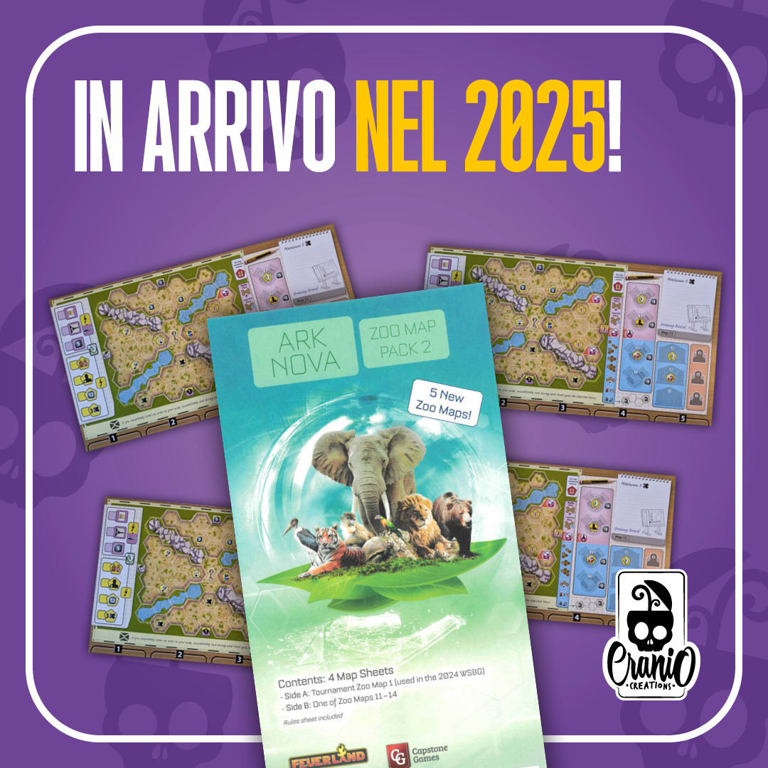 Ark Nova - Zoo Map Pack 1 - Cranio Creations