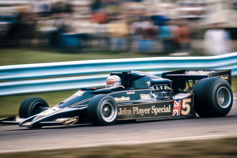1977 Lotus 78 F1 car at US Grand Prix