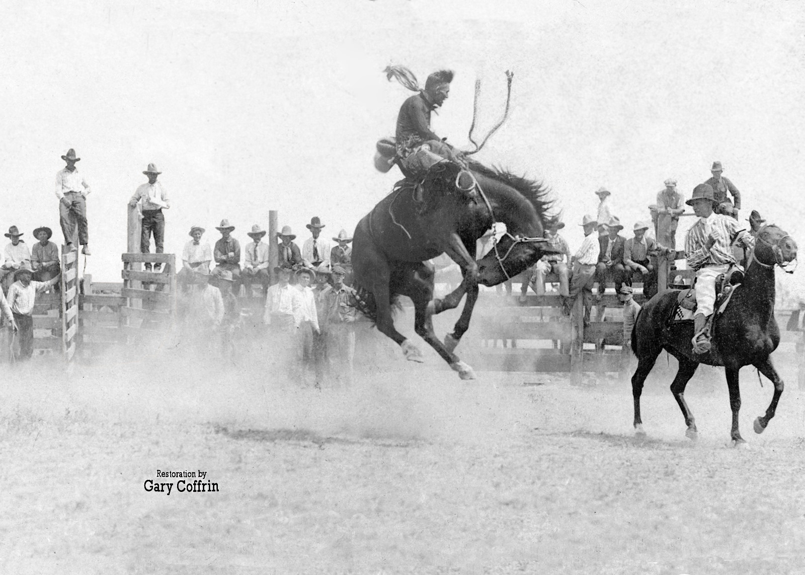 Gary - WE DON’T NEED No Timer, 1919. The event ended when the rider was ...