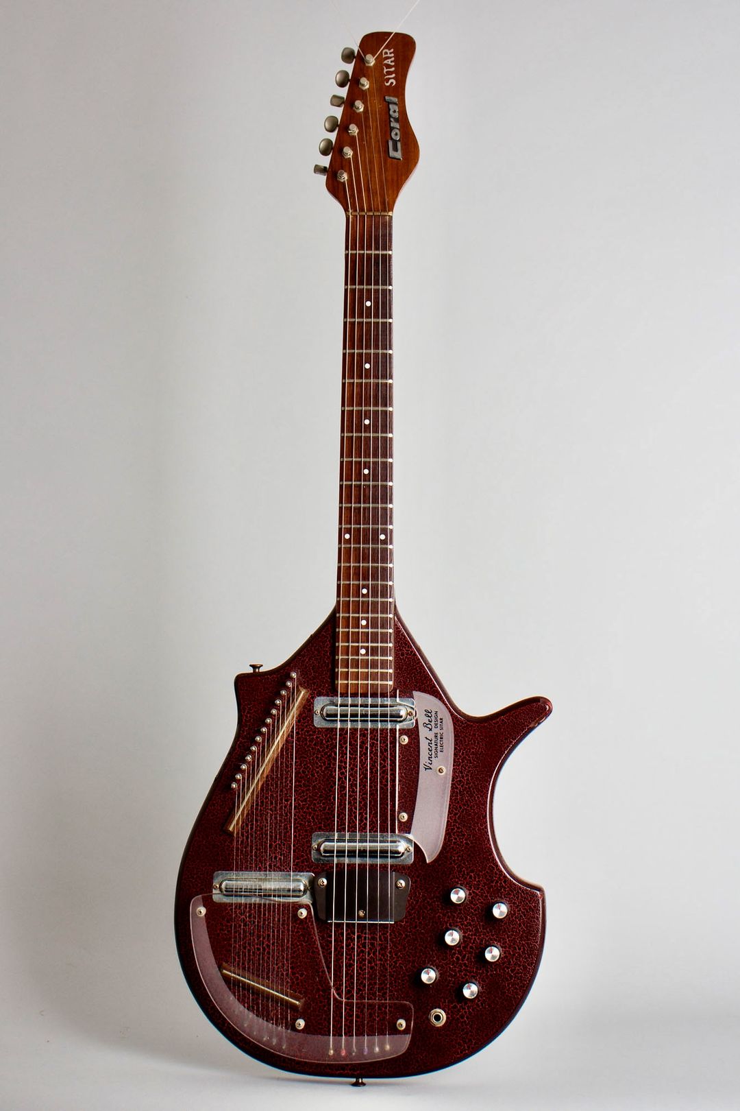 The Jerry Jones Baby Sitar. George Harrison taught us an