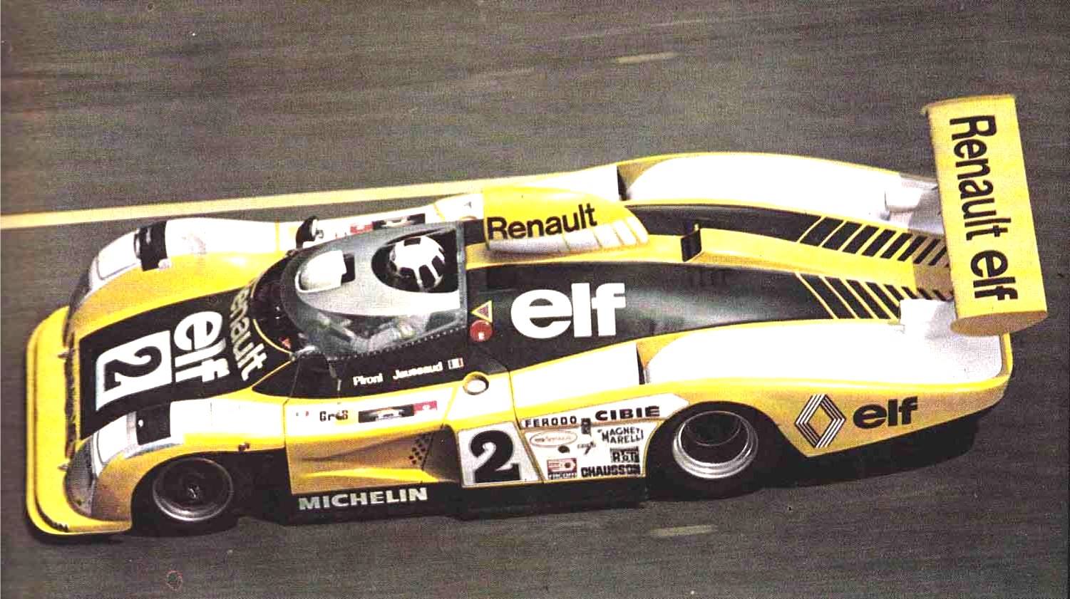 1978 Le Mans winning Renault Alpine A442B