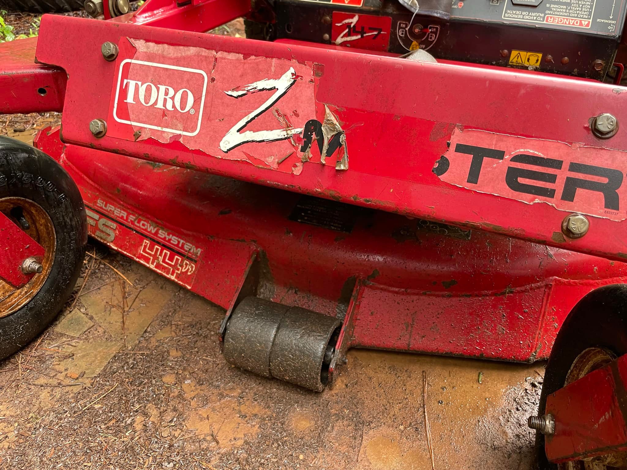Mower deck for Toro Z Master 72