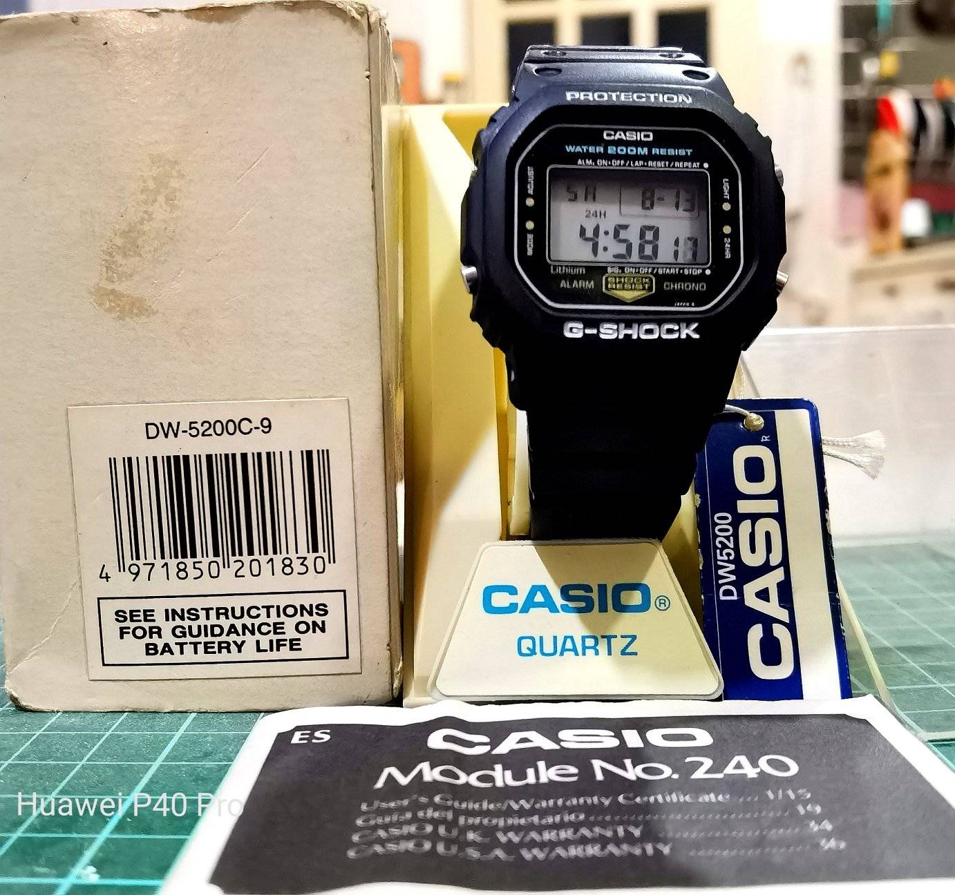 G shock dw5200 aka Hero 1984 saviour of first g shock, the rest is 