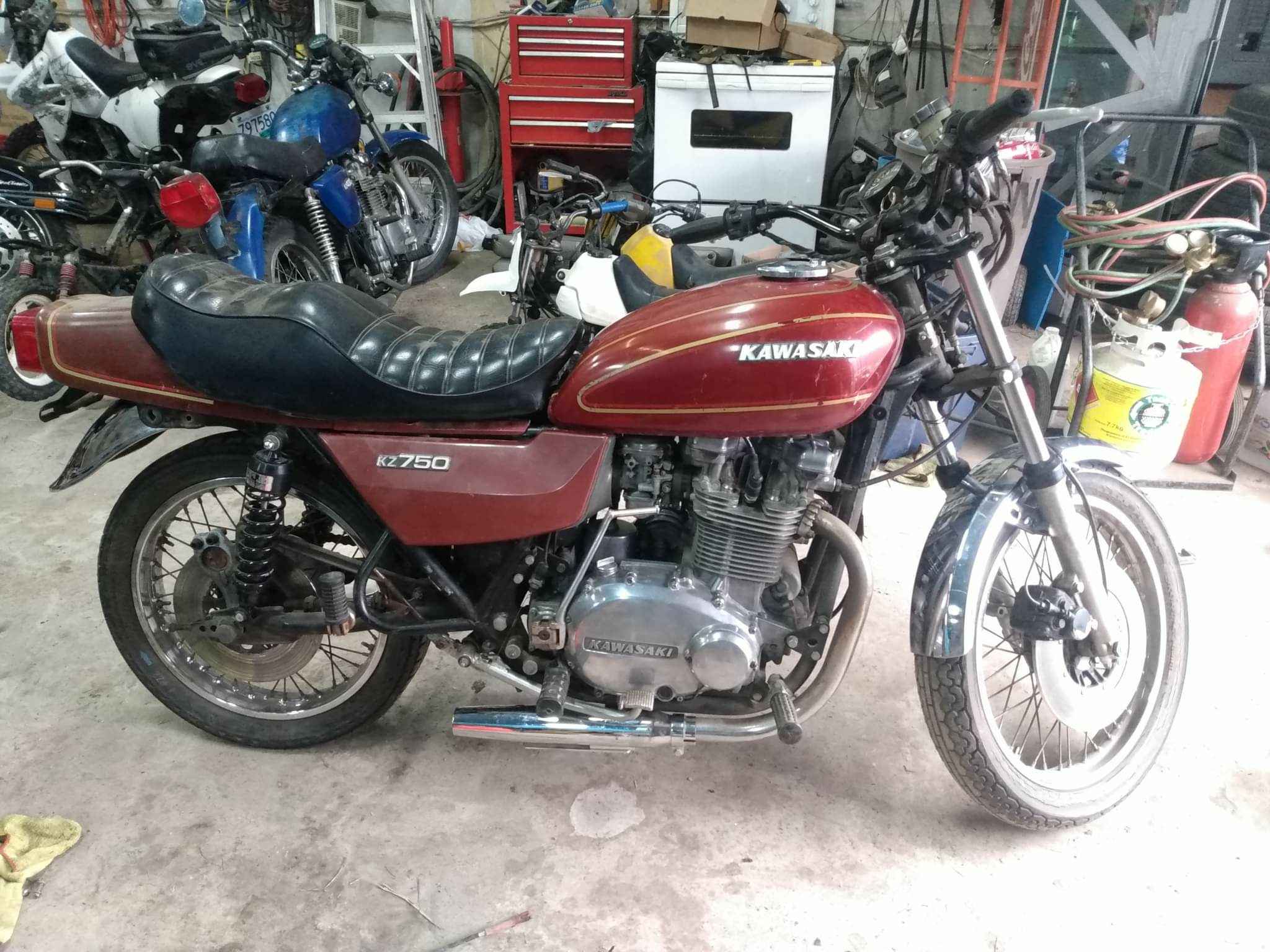 I have a bunch of OEM Kawasaki owners manuals for sale. Get some