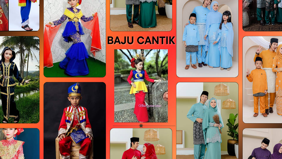 BAJU RAYA 2026 Sedondon New & Letgo Preloved || Baju Tema Merdeka Kanak ...