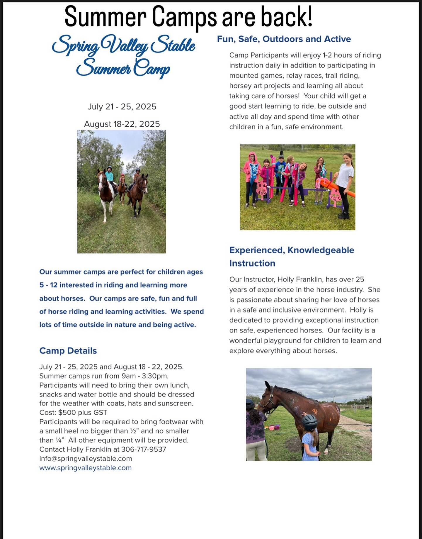 Spring Valley Stable